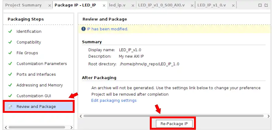Package IP