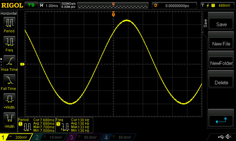 Clean Sine Wave